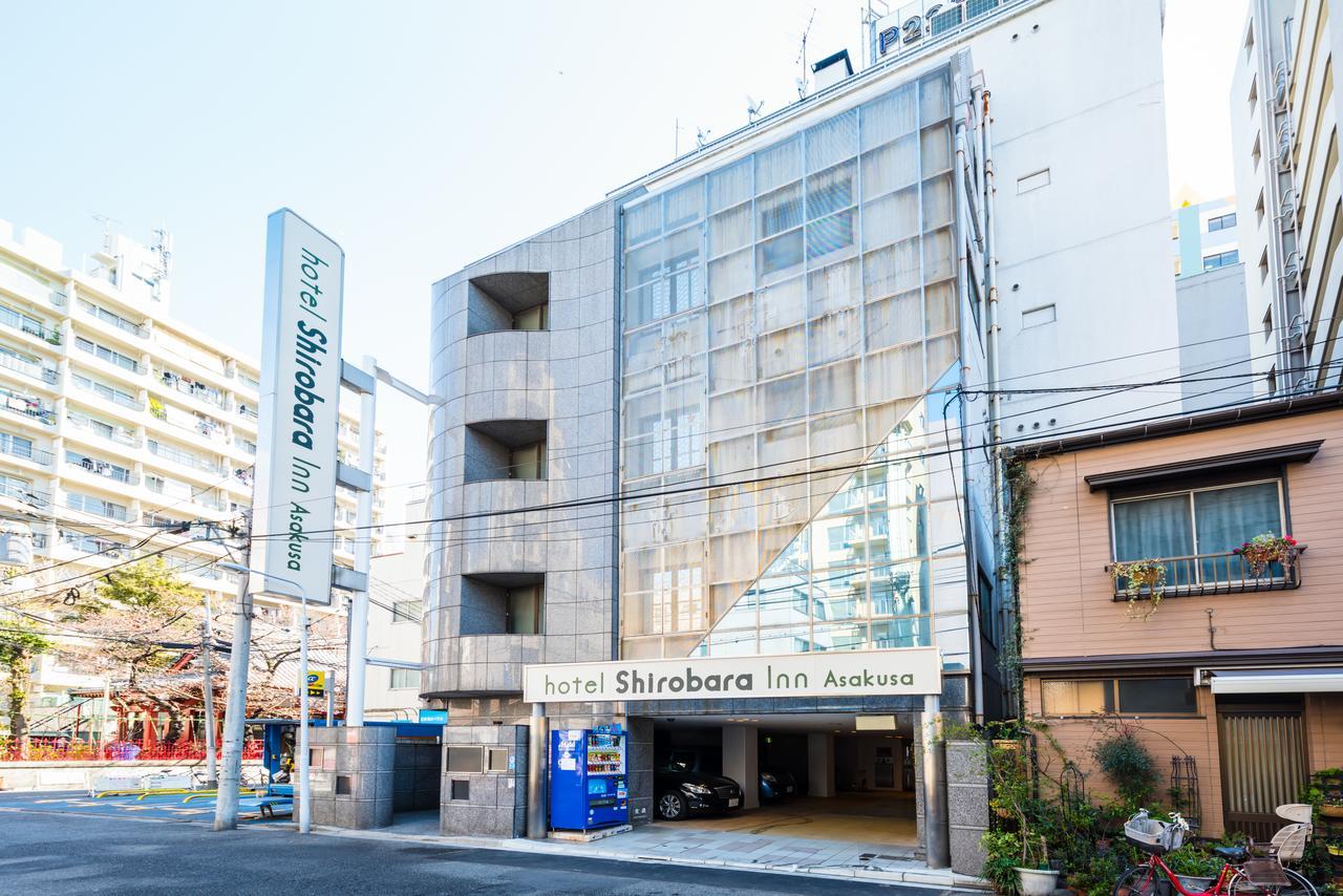 Hotel Shirobara Inn Asakusa Tokio Exterior foto